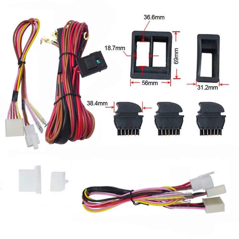Larlansz switch kit held in hand showing compact scale for easy fit