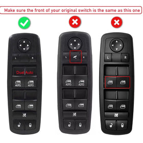 Larlansz close-up of switch buttons highlighting tactile OEM-style controls