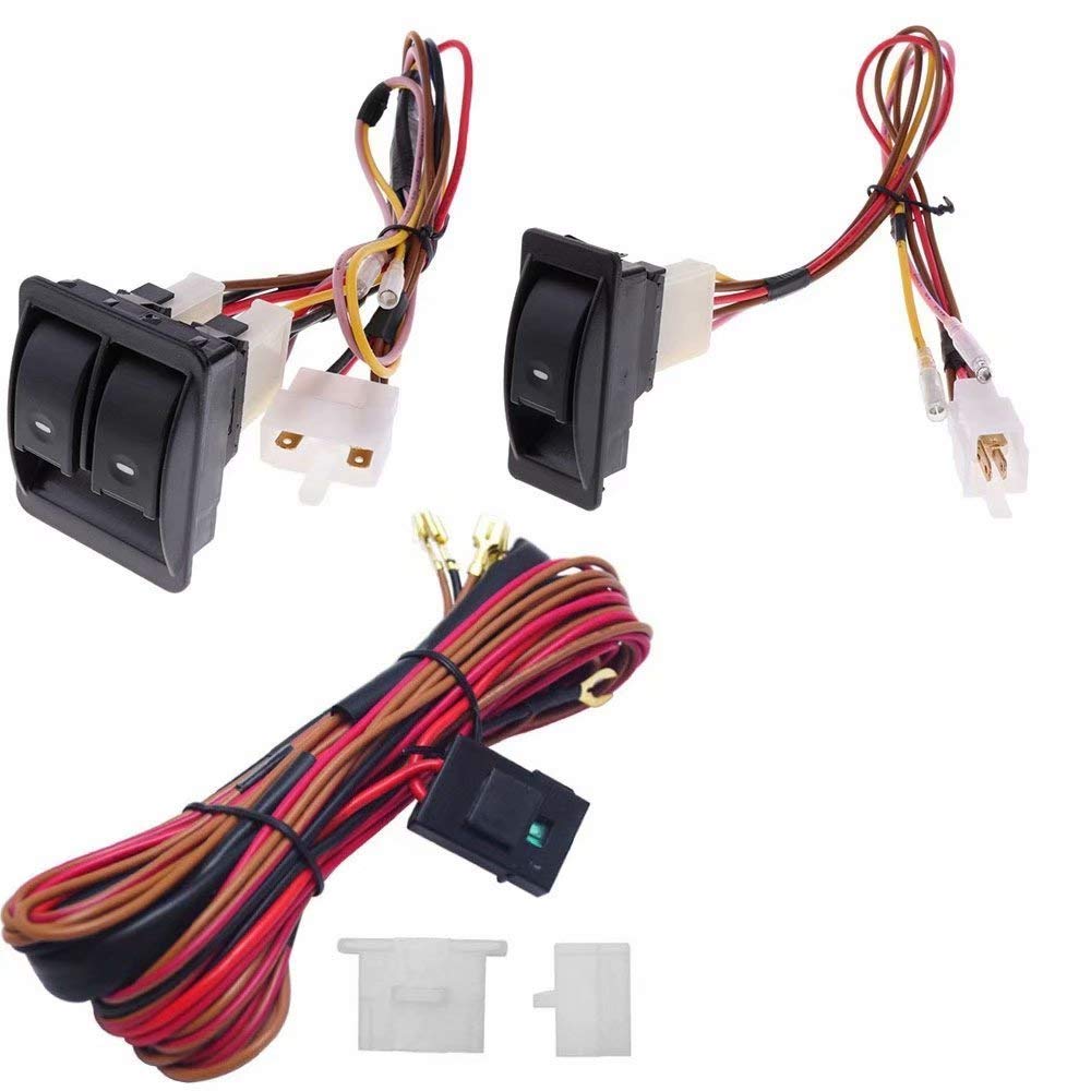 Larlansz front view of switch panel showing clean fit and easy control