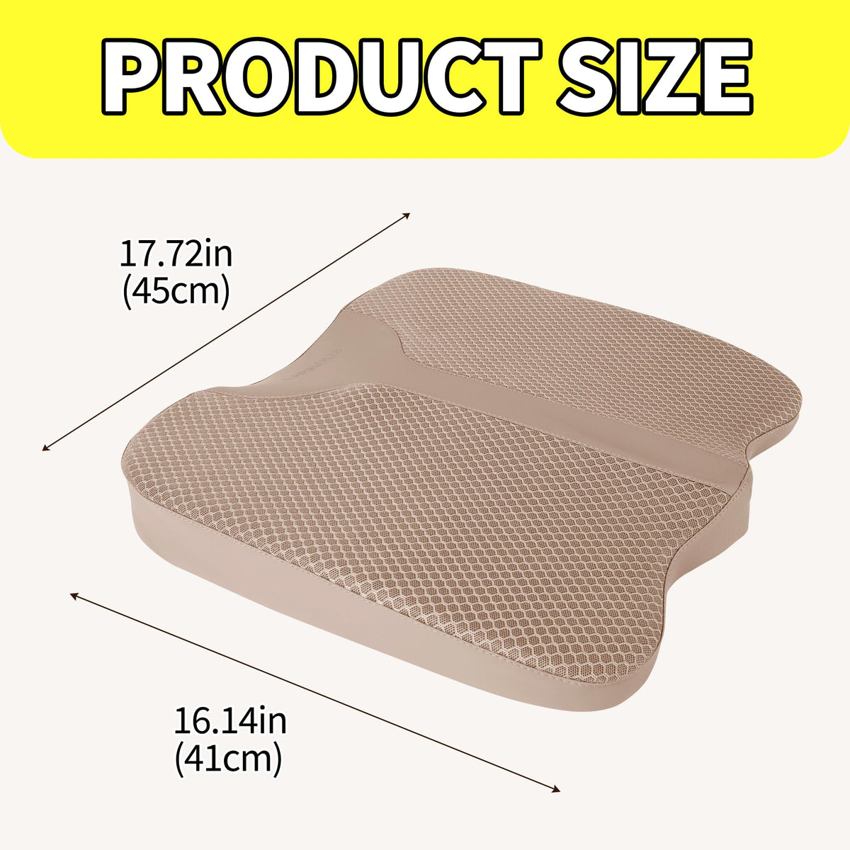 LARROUS non-slip bottom detail ensuring stability and safer driving