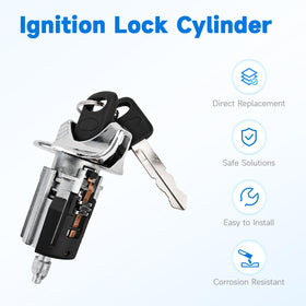 lasancamila ignition cylinder installed in steering column illustrating straightforward replacement