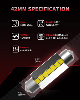 LASFIT aluminum heatsink detail for better heat dissipation and longer life