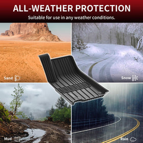 LASFIT anti-slip backing detail preventing mat movement