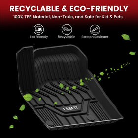 LASFIT anti-slip studs detail preventing mat movement for safety