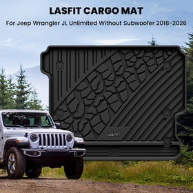 LASFIT owner hosing mat clean to show quick outdoor maintenance