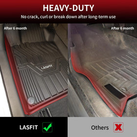 LASFIT raised edge close-up shows containment and spill control