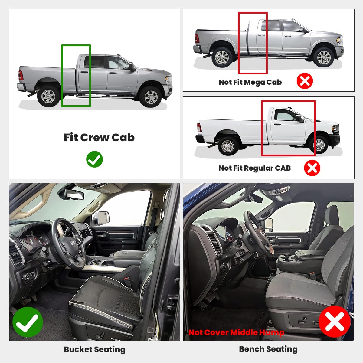 LASFIT driver side close-up showing secure fit and pedal clearance benefit