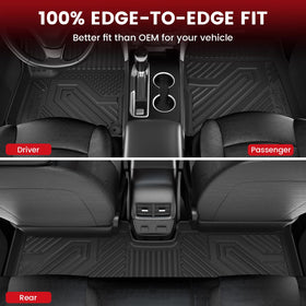 LASFIT driver mat close-up texture for non-slip foot traction