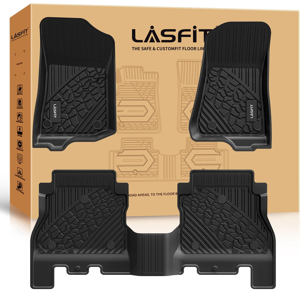 LASFIT front overview showing full-fit protection and clean appearance