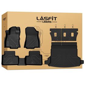 LASFIT front row overhead view showing full coverage and easy cleanup
