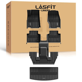 LASFIT front driver mat showing precise fit and protection