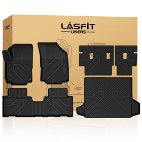 LASFIT front passenger mat shows perfect fit and protects carpet