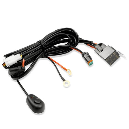 LASFIT front packaging showing complete wiring kit and components for quick install