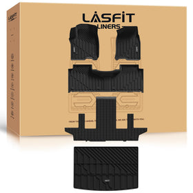 LASFIT front row mat overview showing tailored fit and floor protection