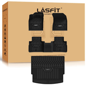 LASFIT front row mats installed showing full coverage and protection