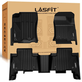 LASFIT front row mat installed providing precise fit and protection