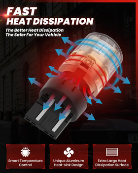 LASFIT large heat sink underside illustrating improved cooling