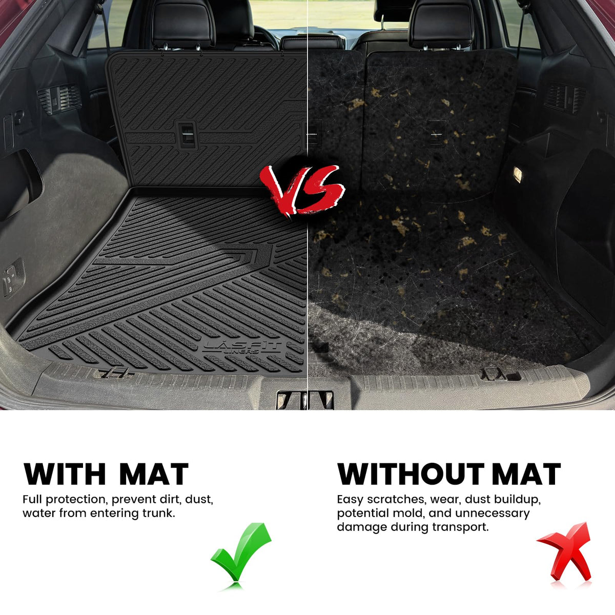 LASFIT installed in Equinox showing clean interior, easy protection