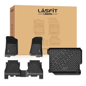 LASFIT cargo liner front view showing full coverage and protection