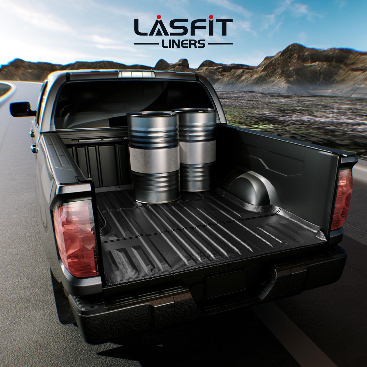 LASFIT product label and fitment marking confirming Toyota Tundra compatibility