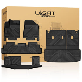 LASFIT front row mats showing perfect custom fit and full protection
