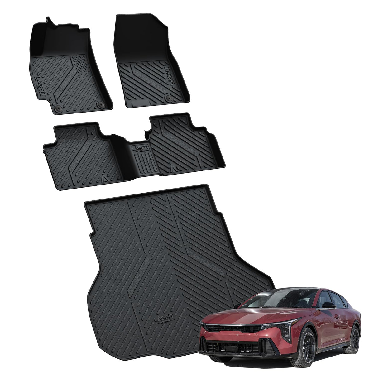 LASFIT product label showing model compatibility and quality