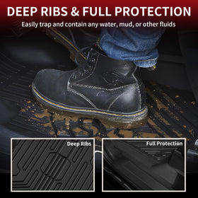 LASFIT rear fold-flat coverage protecting cargo area and carpet