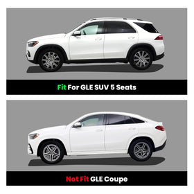 LASFIT second row liners covering footwells for full rear passenger protection