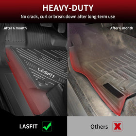 LASFIT water resistance demo with liquid beading and easy cleaning