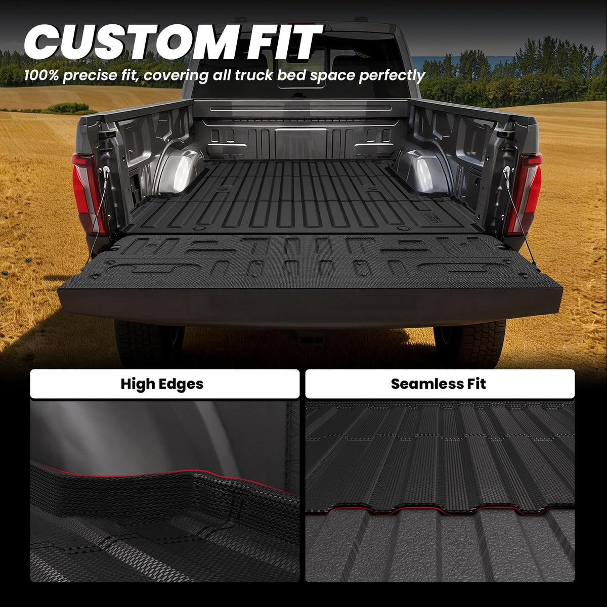 LASFIT with cooler and tools in bed illustrating cargo protection