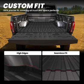 LASFIT with cooler and tools in bed illustrating cargo protection
