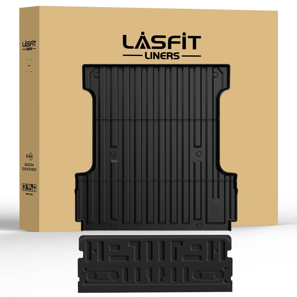 LASFIT lifestyle shot in truck-camping scene for outdoor utility