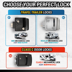 LATCH.IT installed on trailer door demonstrating ease of fit and secure closure