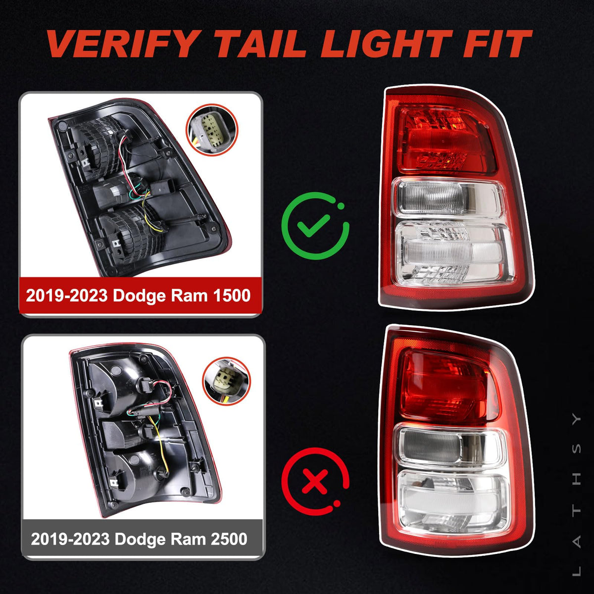 Lathsy with bulb installed detail showing ready-to-fit convenience