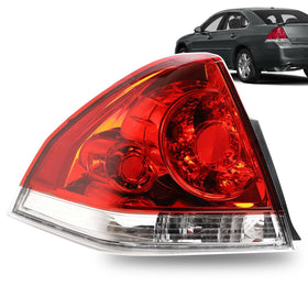 Lathsy left tail light front view showing replacement fit and style