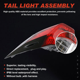 Lathsy tail light installed on Toyota RAV4 showing restored rear appearance benefit