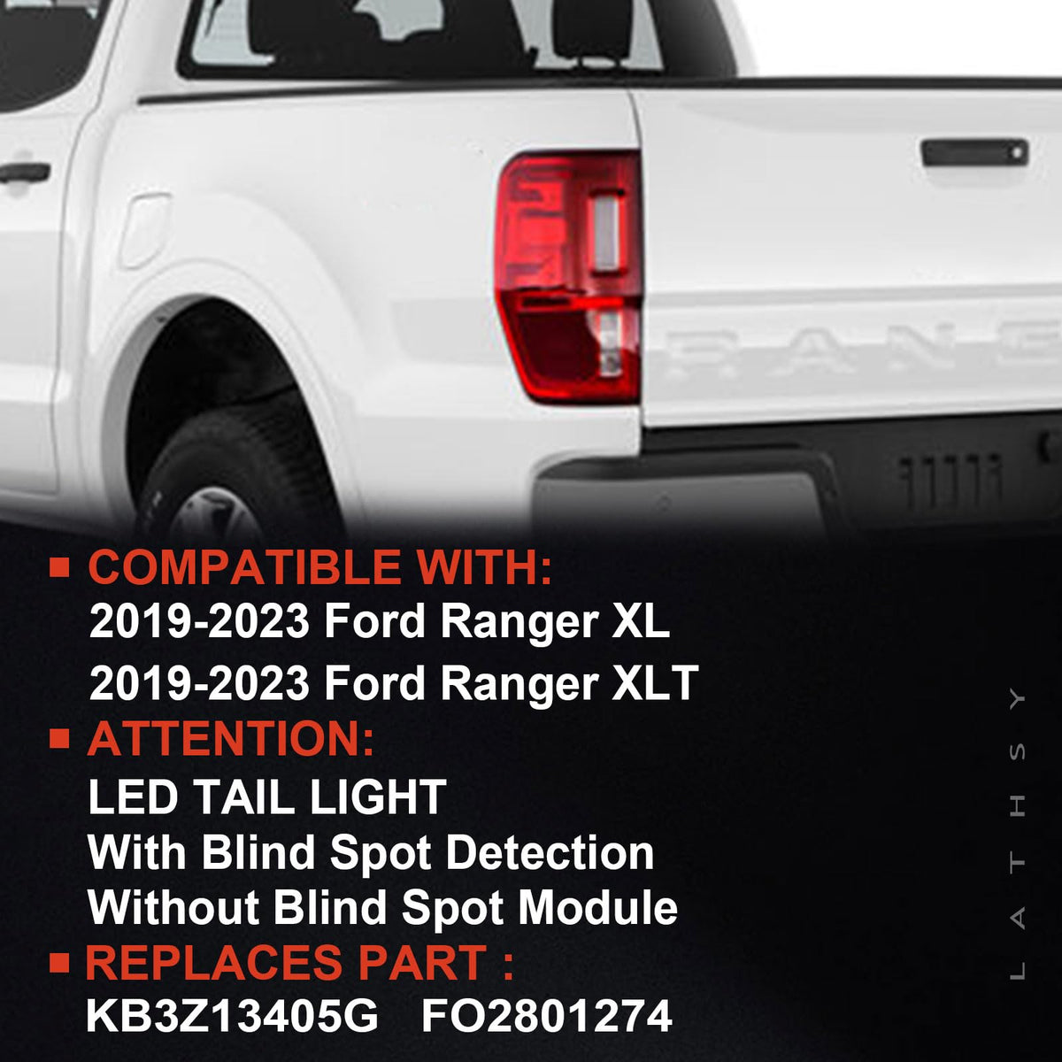 Lathsy tail light backside connector view showing plug compatibility and easy installation