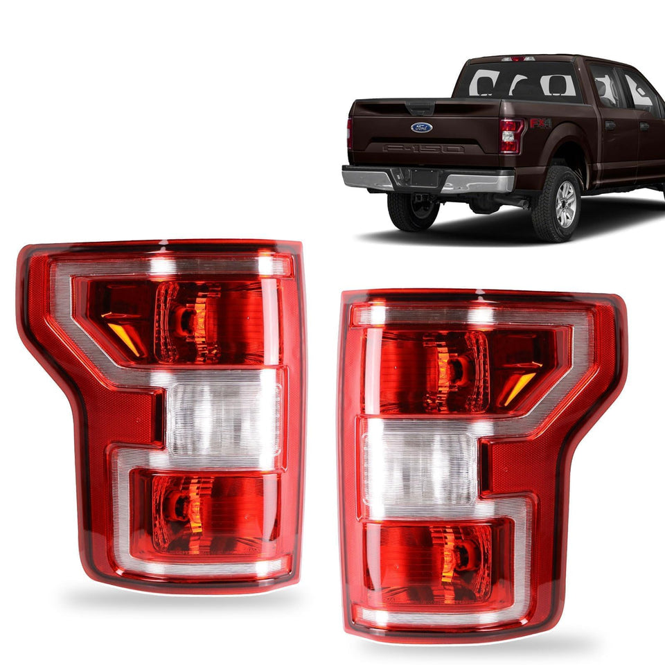 Lathsy tail light front assembly showing OEM-fit and clear lens