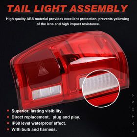 Lathsy tail light installed on Ranger demonstrating correct fit and appearance benefit