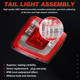 Lathsy tail light installed on 2008–2012 Ford Escape rear enhancing vehicle appearance