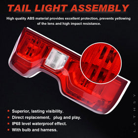 Lathsy tail light installed on Silverado demonstrating exact fit