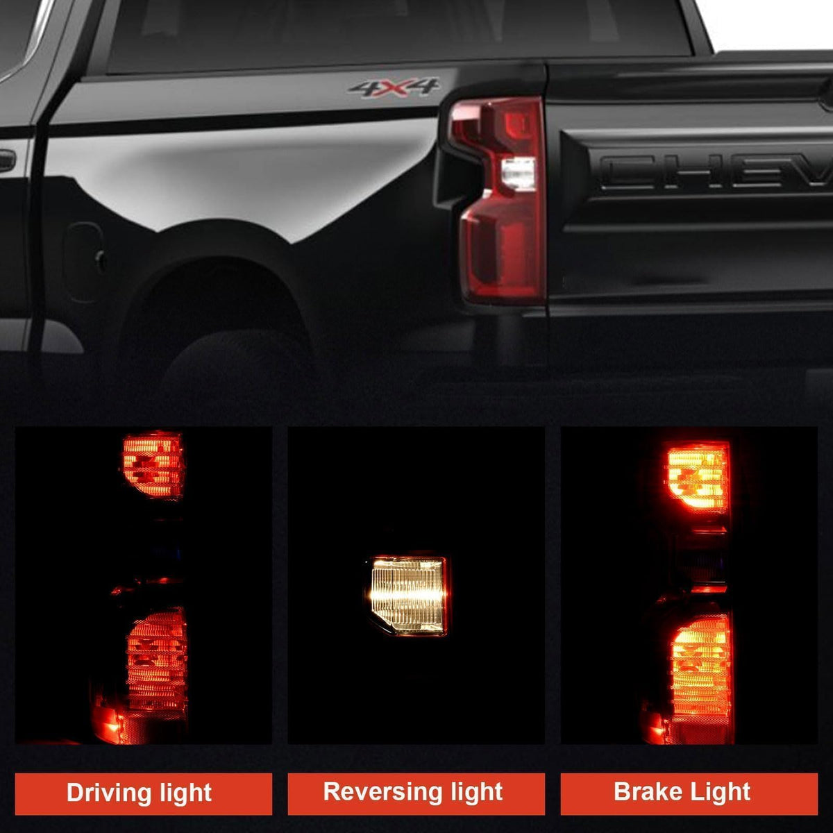Lathsy packaged tail light in box protecting during shipping
