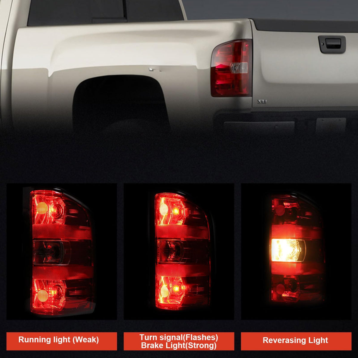 Lathsy tail light beside ruler showing accurate dimensions for fit