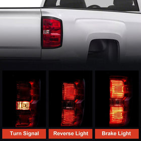 Lathsy tail light seal detail showing tight gasket to prevent water and fogging
