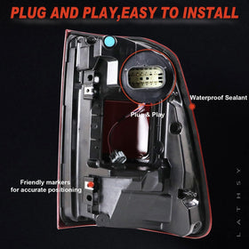 Lathsy bulbs preinstalled inside assembly for faster swap and immediate use