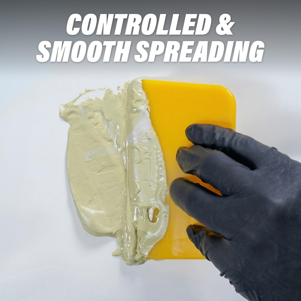 LAUCO spreader bent to demonstrate flexible tip for contouring
