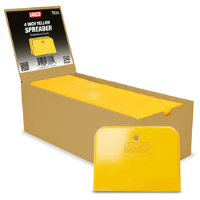 LAUCO front pack of 50 spreaders showing quantity and value