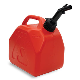 LAUCO front view of 3 gallon container showing compact design and safety