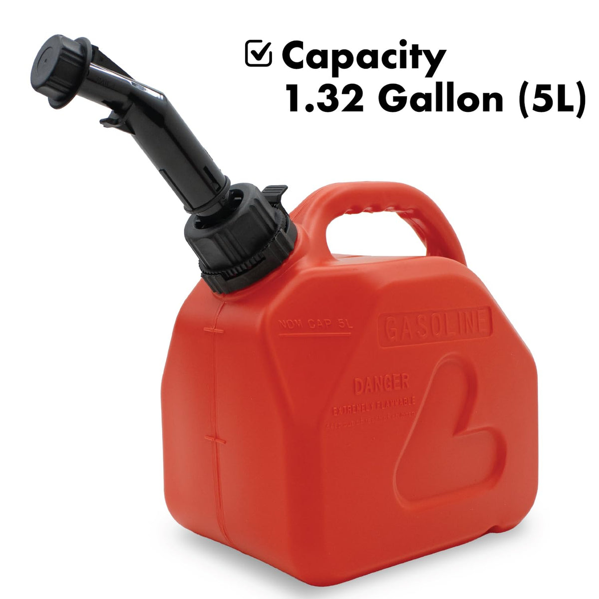 LAUCO close-up of retractable spout showing controlled pouring benefit