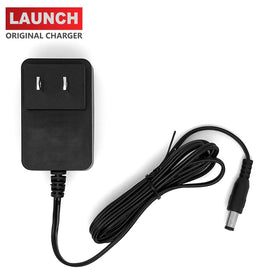 LAUNCH charger packaged with warranty card offering two-year protection